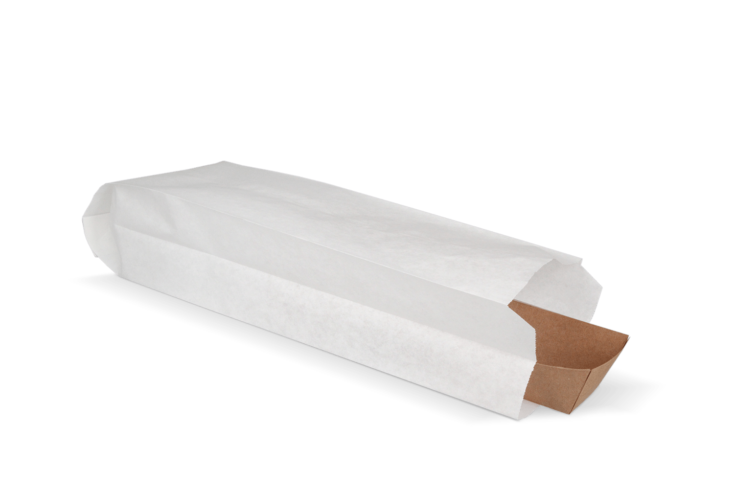 Snackzakken nr 10 (frikandel) Wit 45gr BIO | 2150 stuks = 10kg
