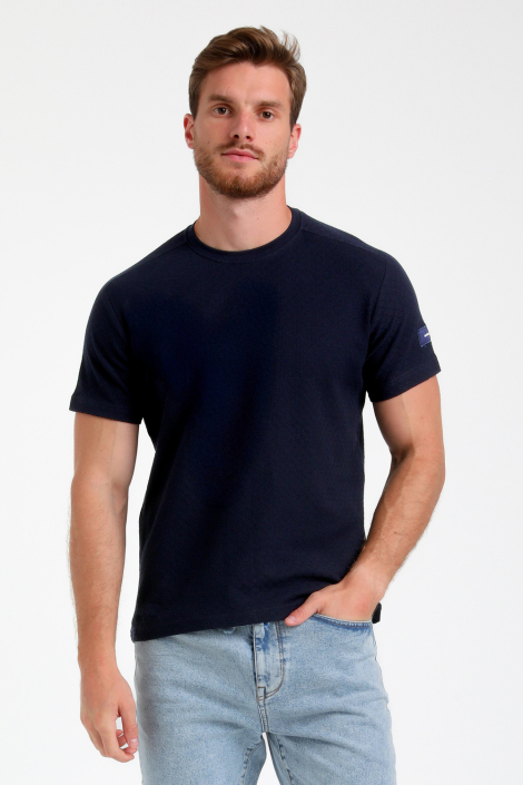 Gabbiano blauwe heren t-shirt
