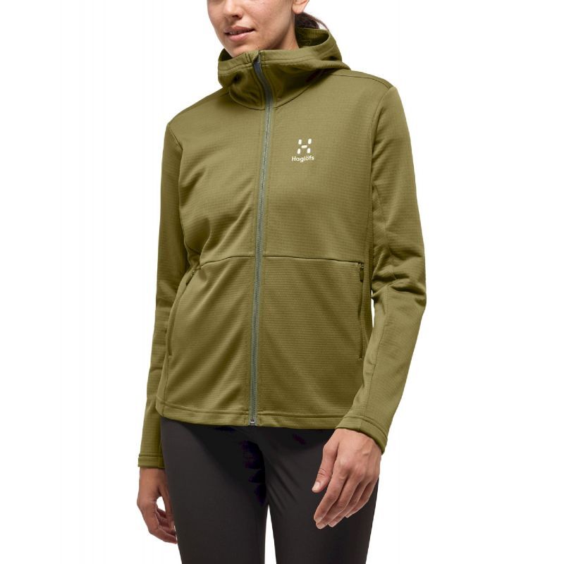Lark Mid Hood Women - Polaire femme