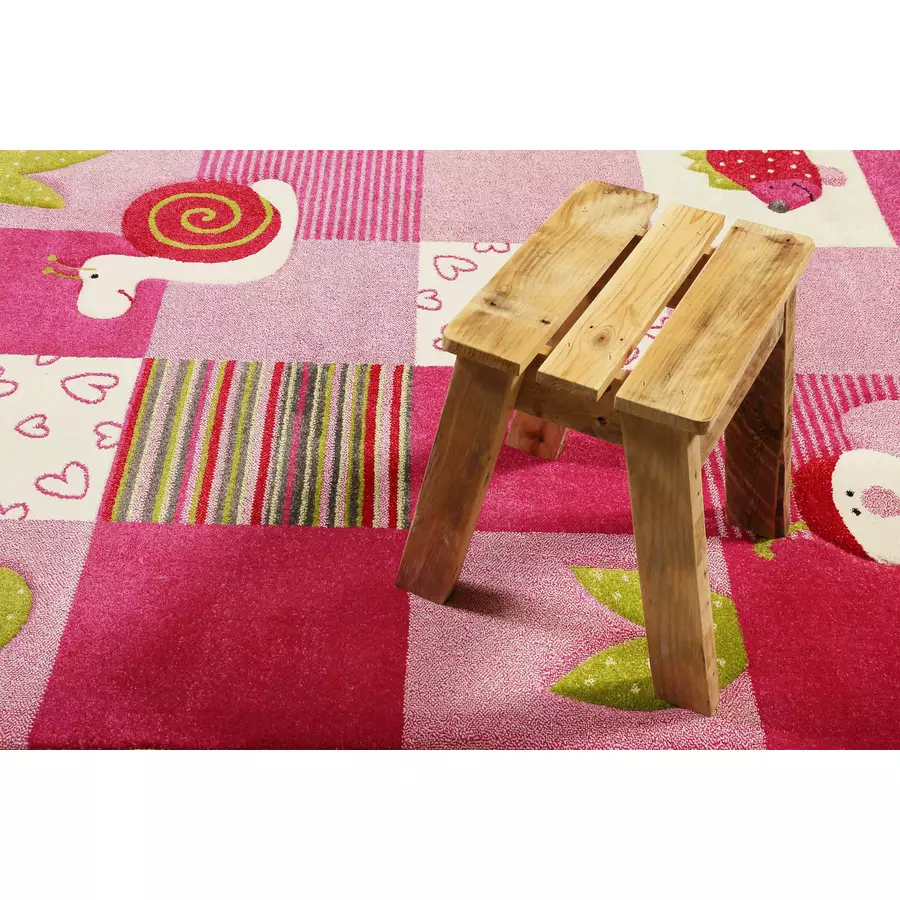 Esprit Kinderteppich Bee 2.0 rosa