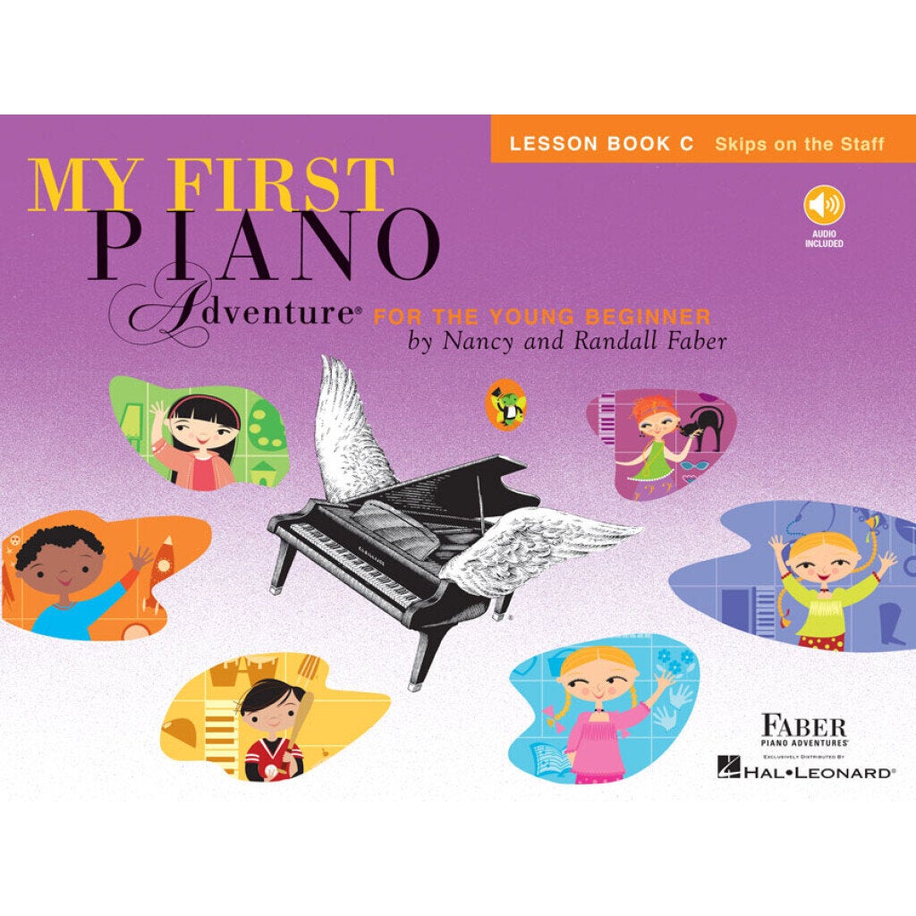 Hal Leonard My First Piano Adventure Lesson Book C pianoboek met audio-online
