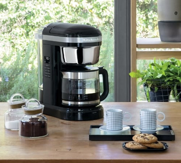 Cafetière filtre électrique 5KCM1209 Drip Coffee Rouge Empire KITCHENAID