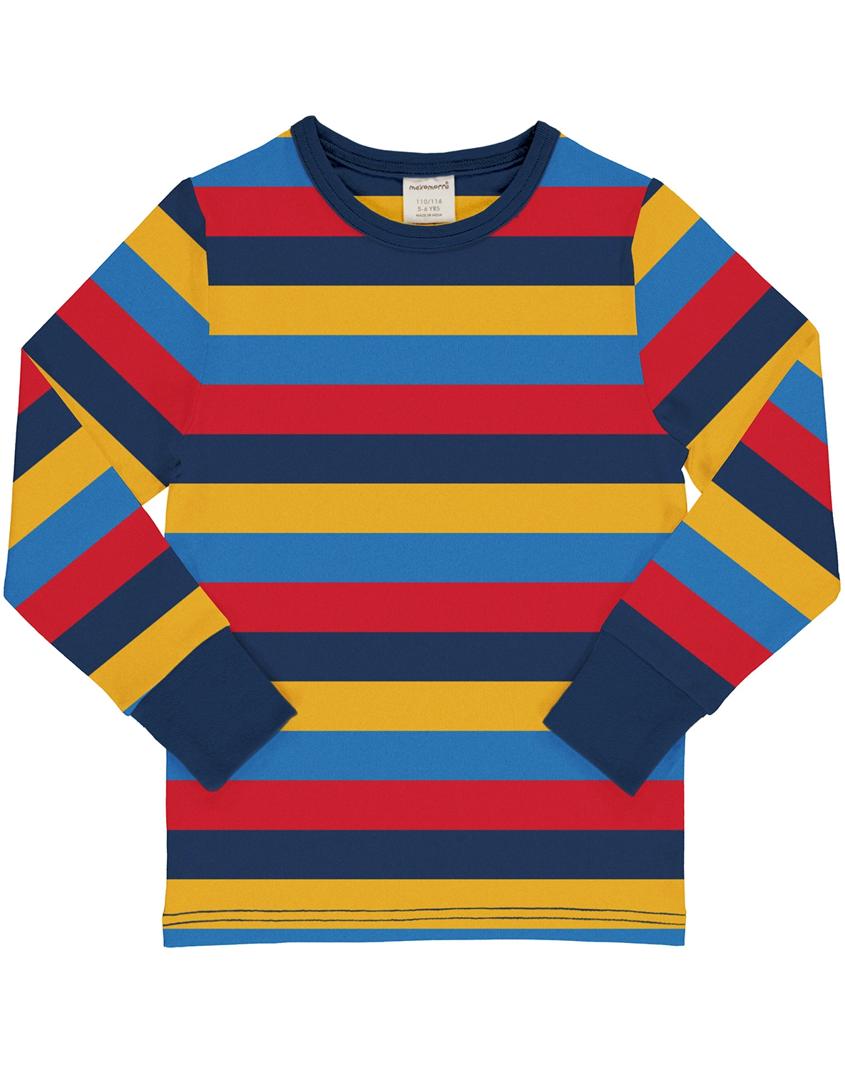 Langarmshirt STRIPES BLUE in bunt