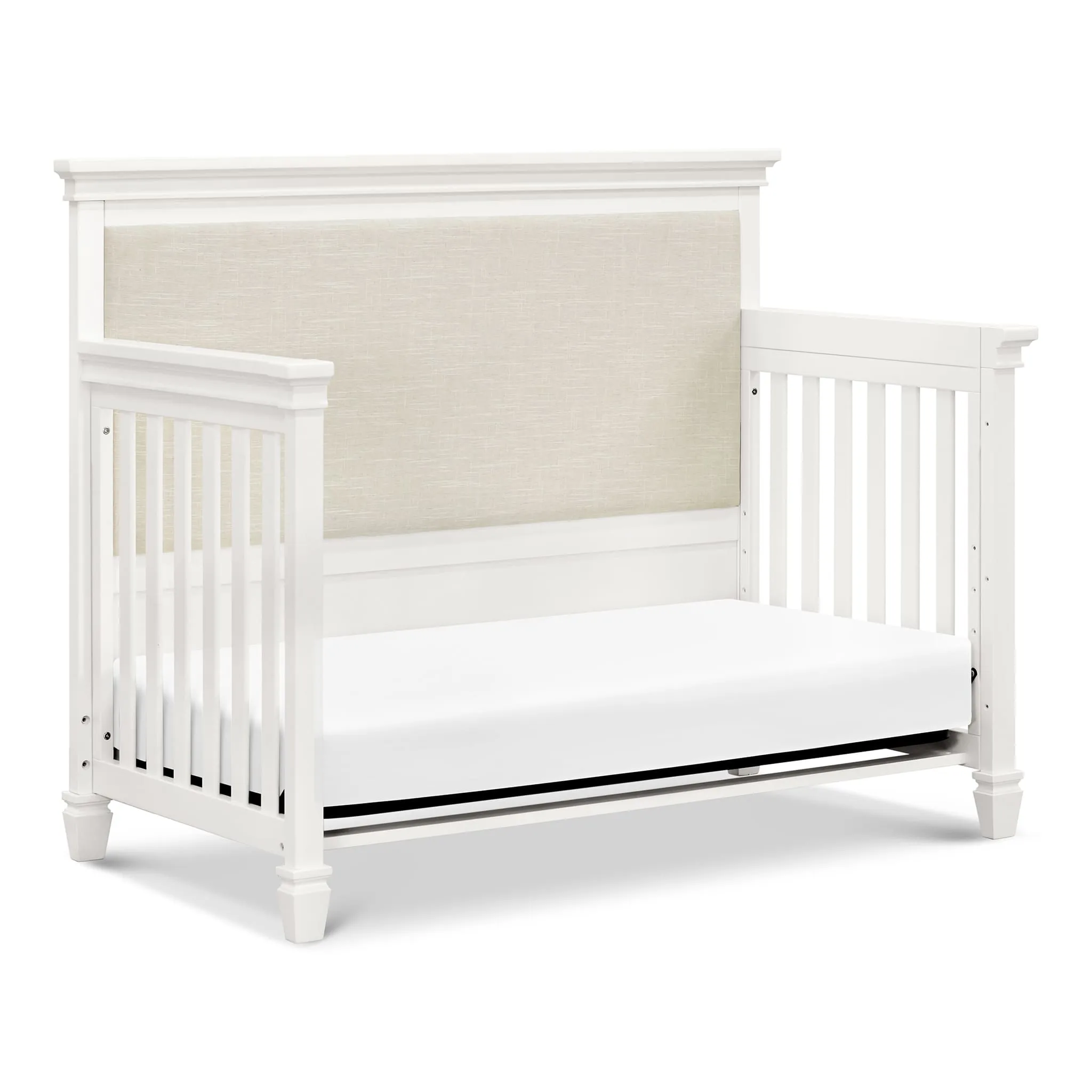 Million Dollar Baby Couchette Convertible 4 en 1 Darlington - Blanc Chaud