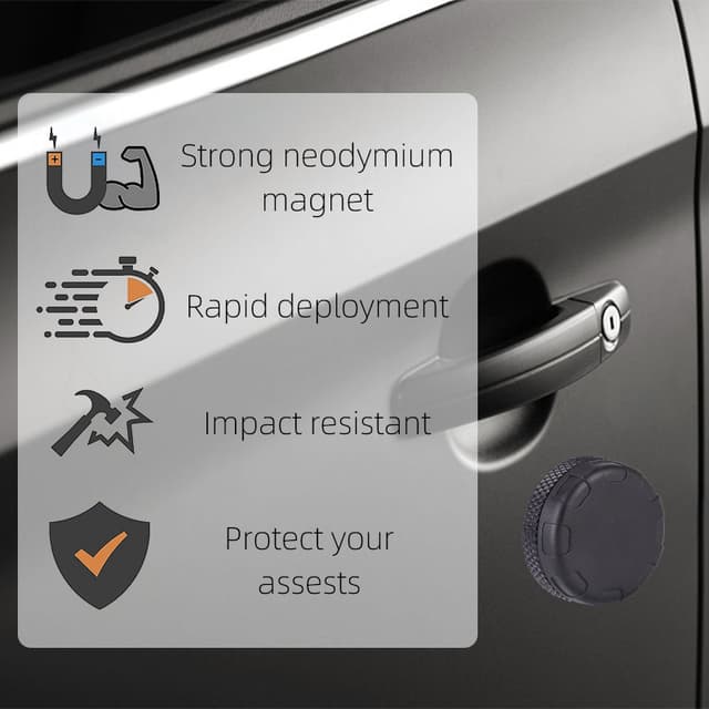 AirTag Magnetic Protective Case til sikker opbevaring