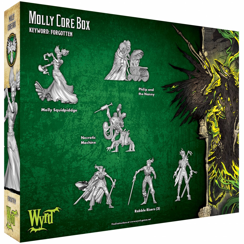 Malifaux 3E - Resurrectionists - Molly Core Box