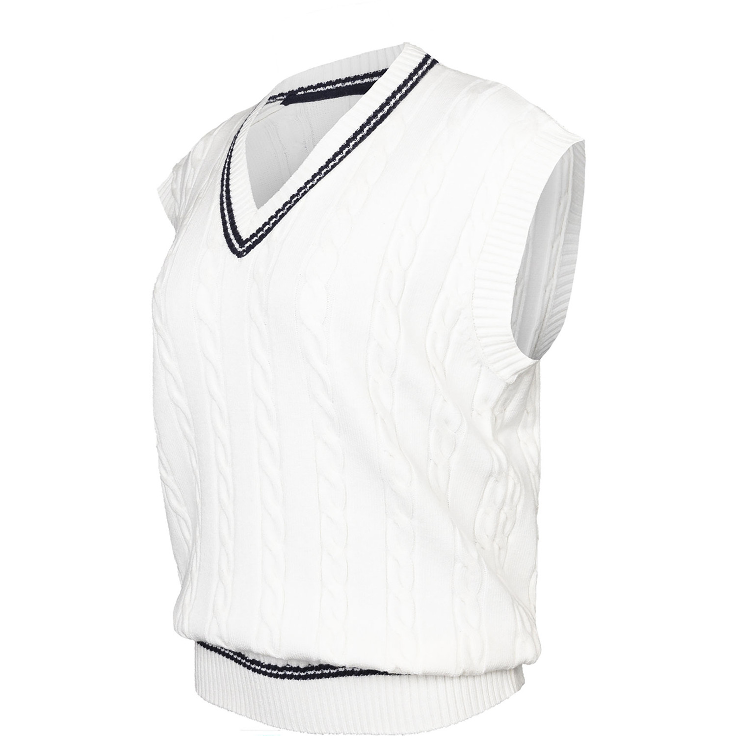Indian Maharadja Sleeveless Knit Sweater