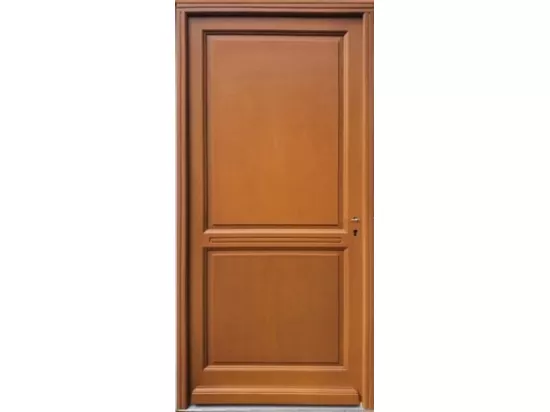 Porte D'Entree Bois Pleine, Eyden, H,215Xl,90 P,Gauche + Poignée Et Barillet (Ref010723No) Cote Tableau