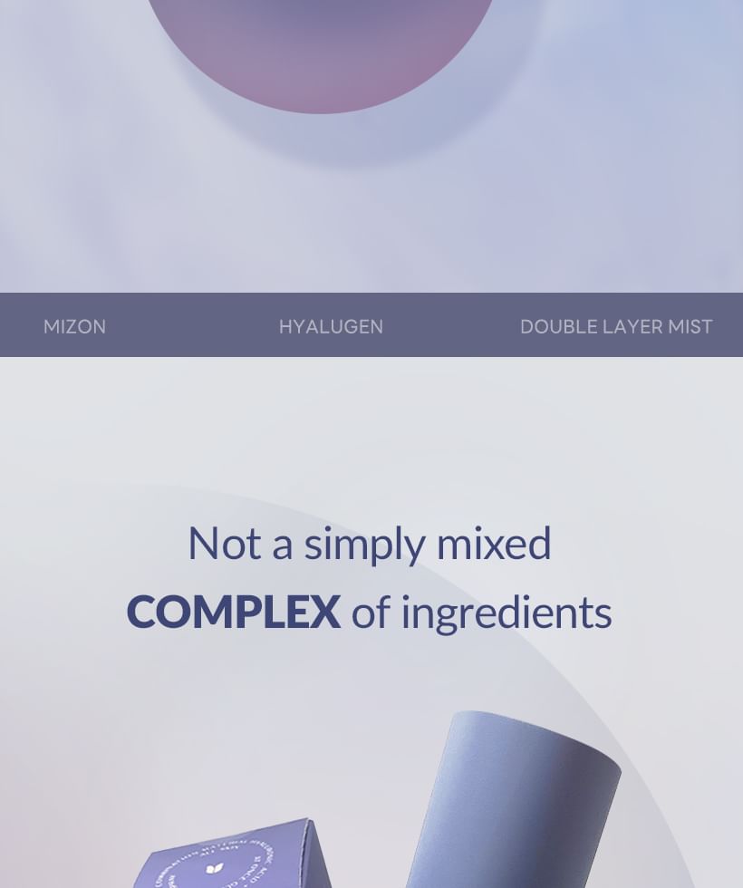 MIZON - Hyalugen Dubbellaagse Mist