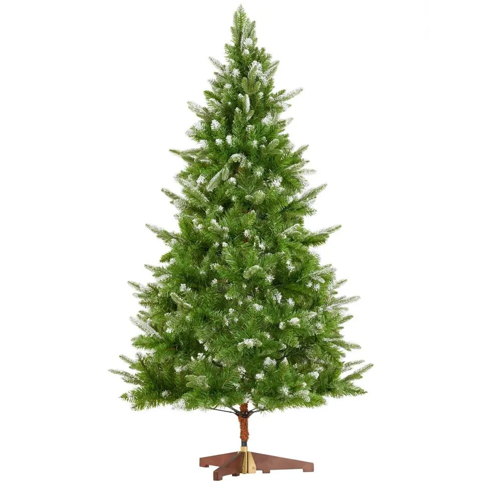 tectake Kunstkerstboom Blitzen, 180 cm, spuitgietnaalden, Groen