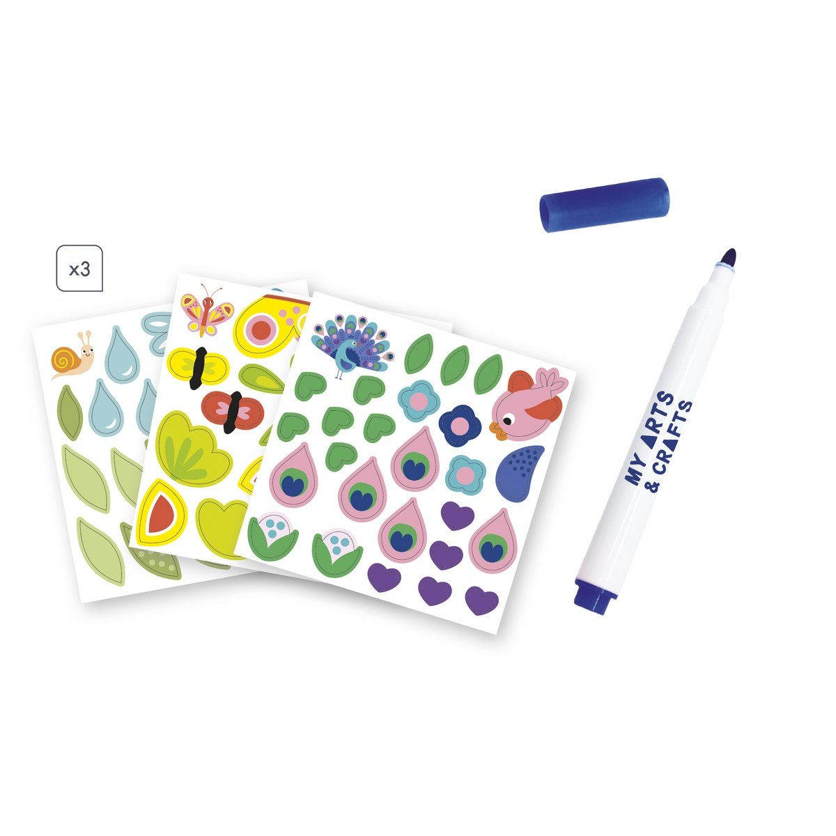 Coffret multi-activités Arts & crafts 4 ans