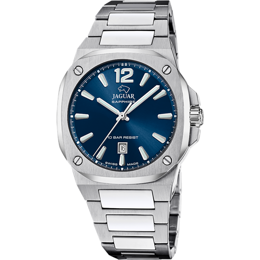 Jaguar Executive J1024 Herreur, Blue, 41 mm