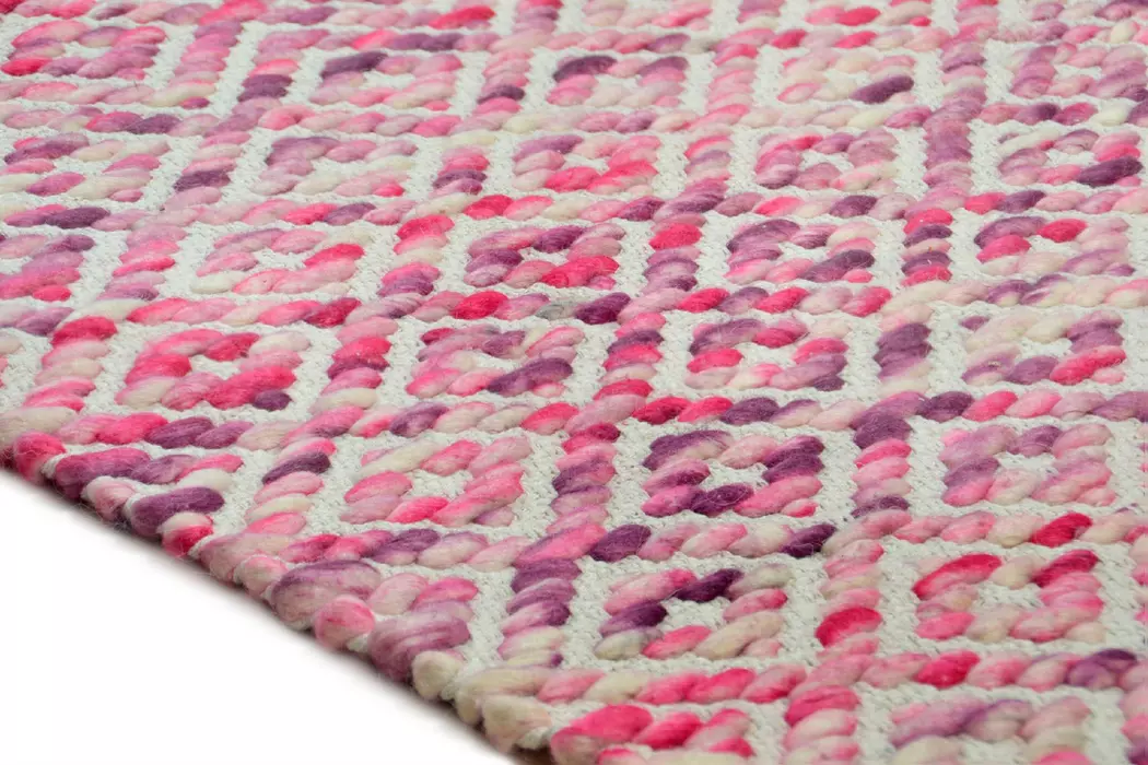 Webteppich Diamond 65 x 135 cm