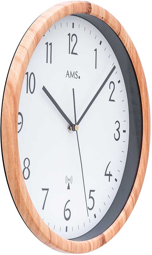 AMS wandklok 5576 | Radiogestuurde klokken