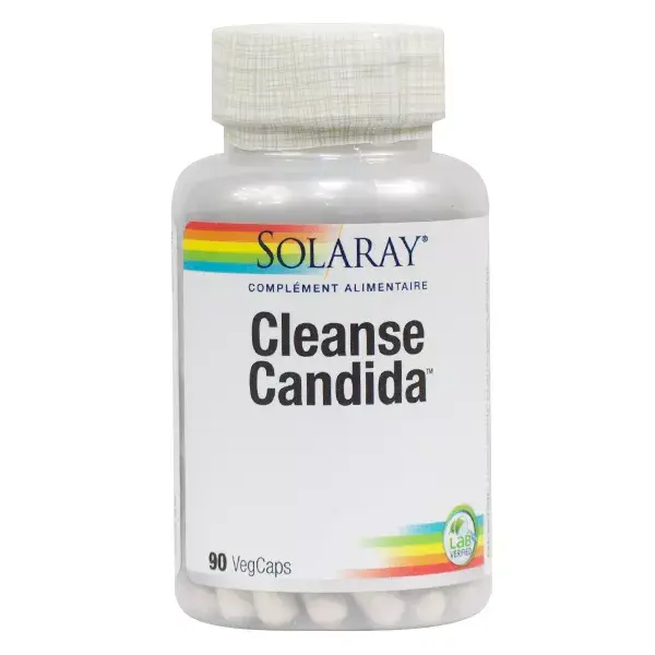Solaray Cleanse Candida 90 cápsulas vegetais