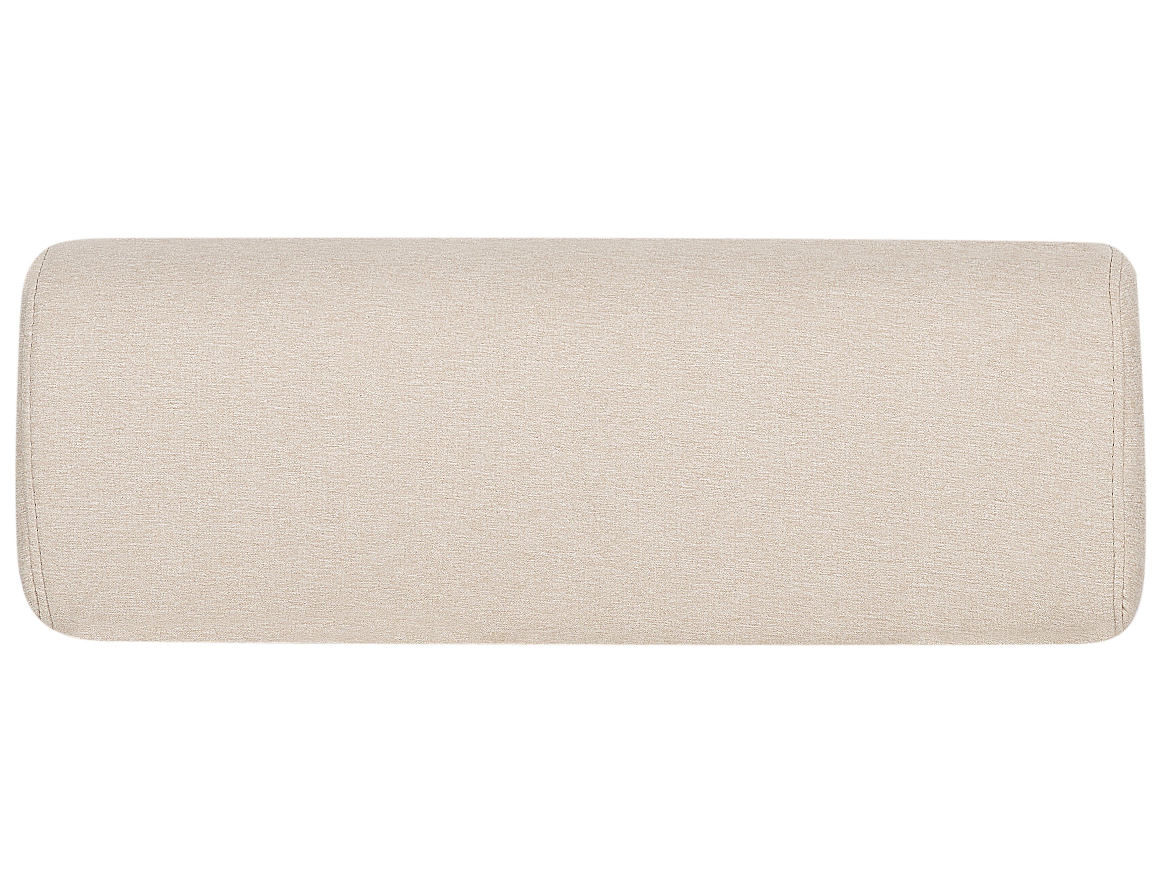 Eenpersoons slaapbank OLDEN Stof Lichtbeige