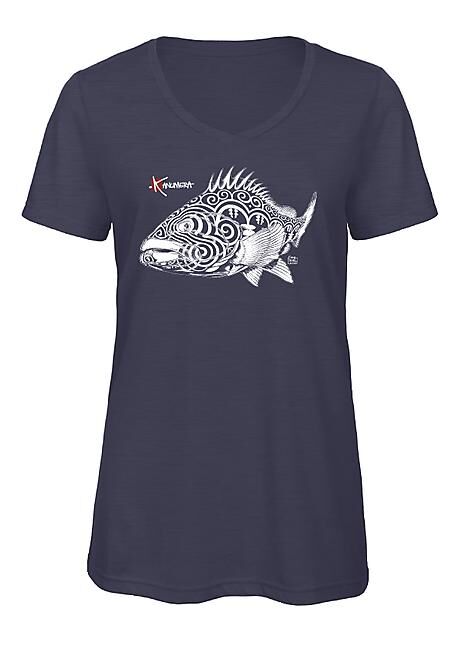 KANUMERA - T-SHIRT BIO LE MEROU FEMME
