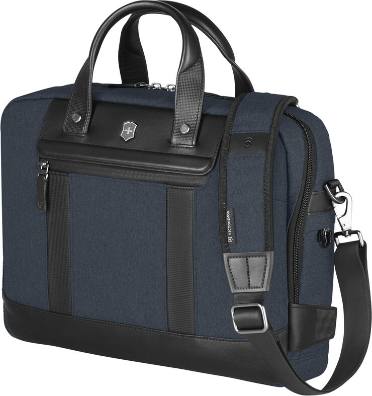 Victorinox Architecture Urban2, Briefcase Melange blue/black