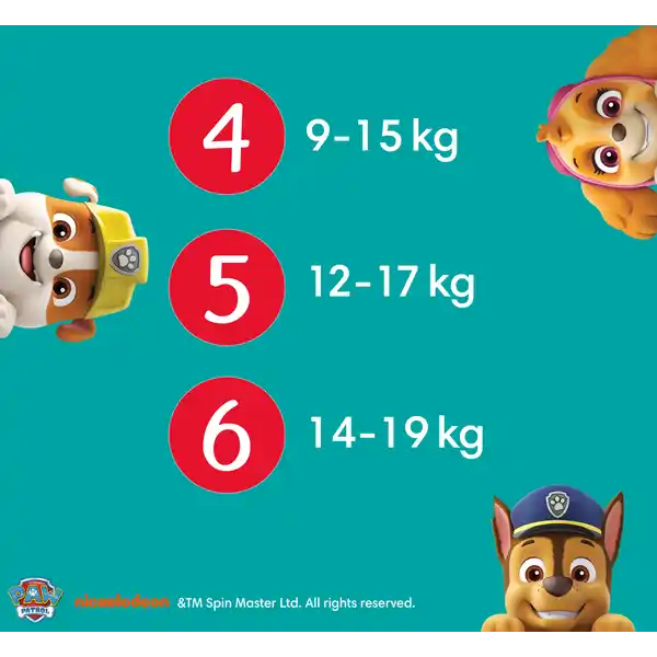 baby-dry pants Gr.5 (12-17kg) Paw Patrol
