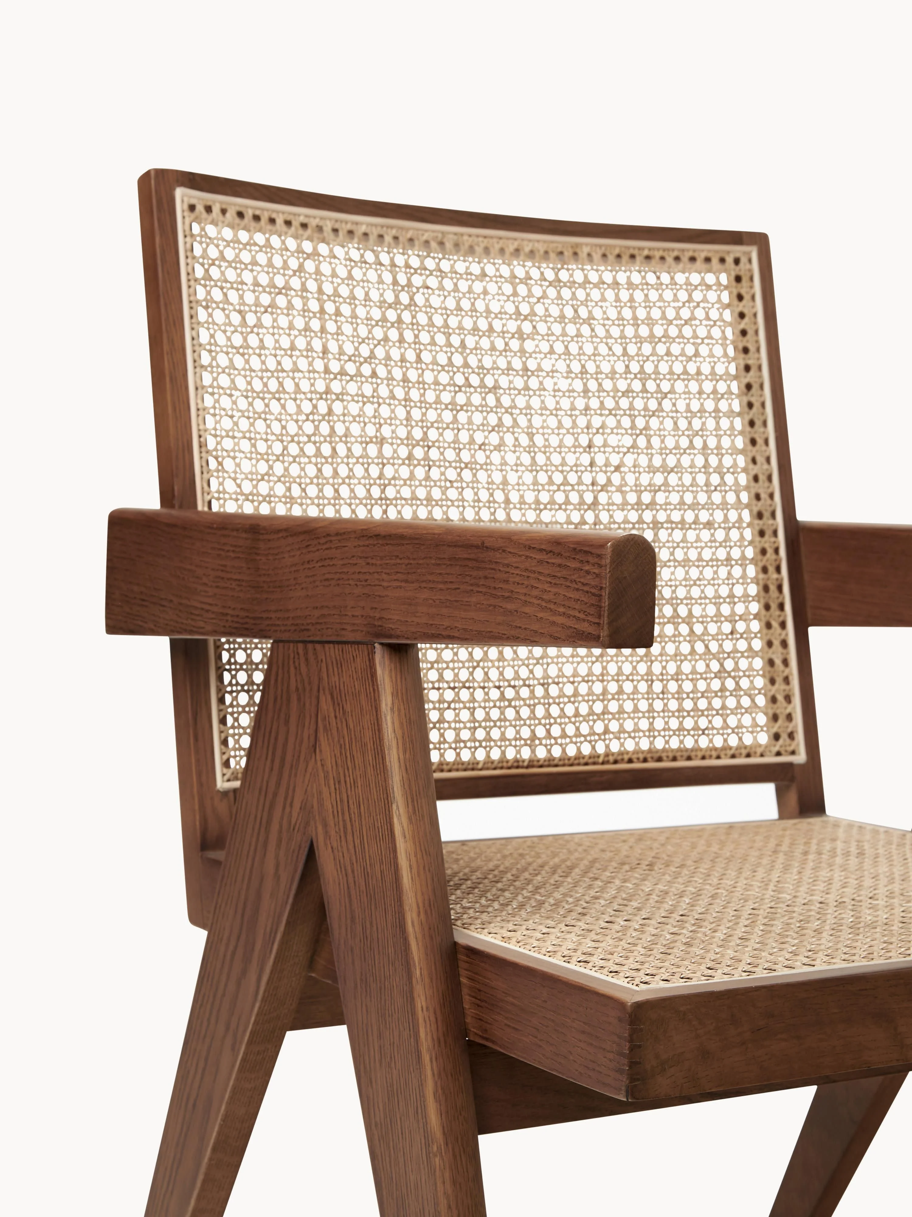 Loungefauteuil Sissi met Weens vlechtwerk