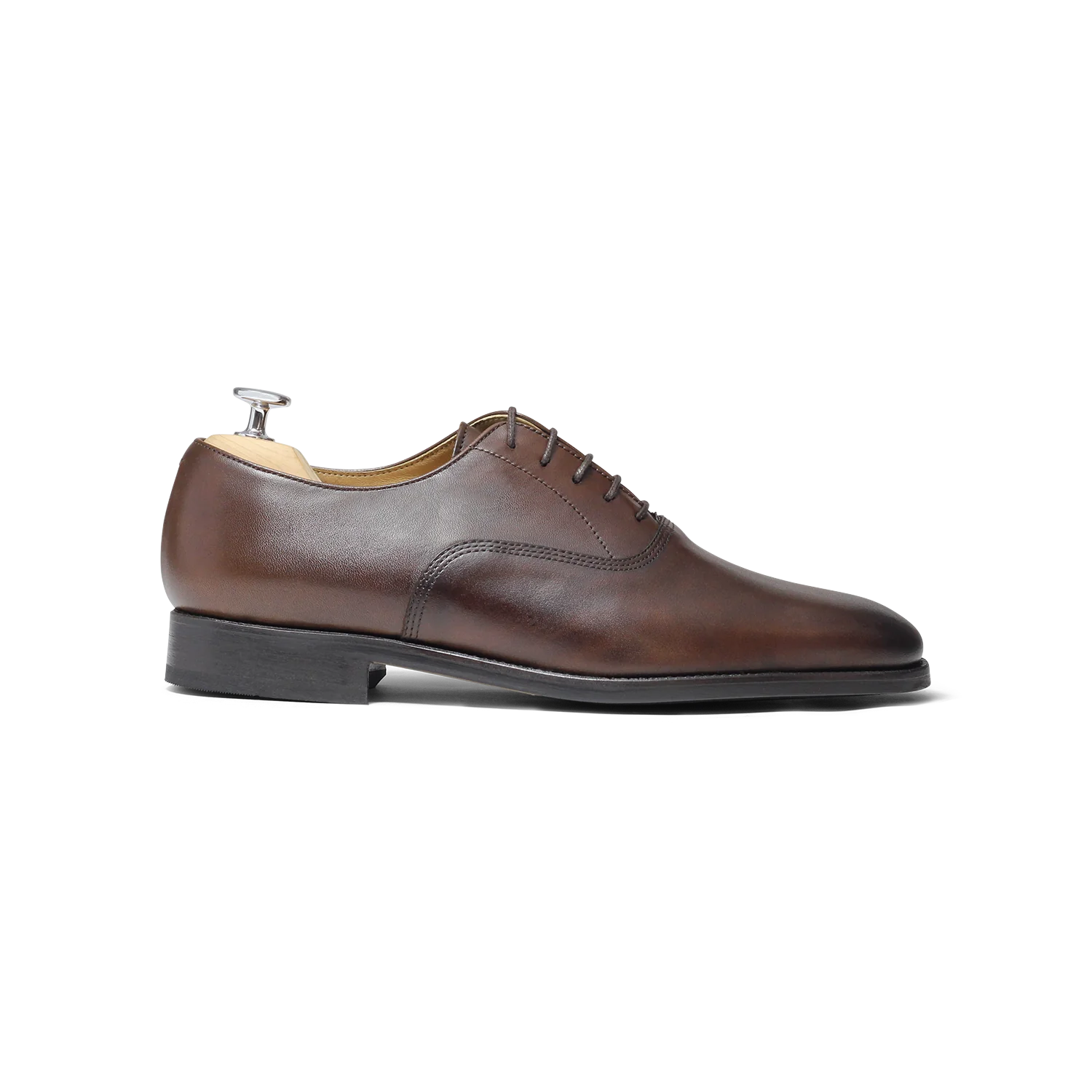 Traker-Richelieu en cuir brown