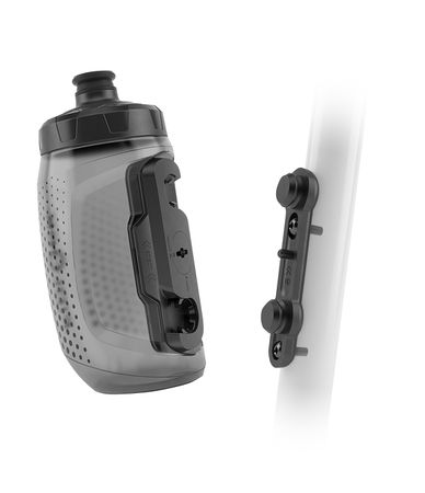 TWIST LOCK Bidon oval, komplett  transparent black  5.9DL