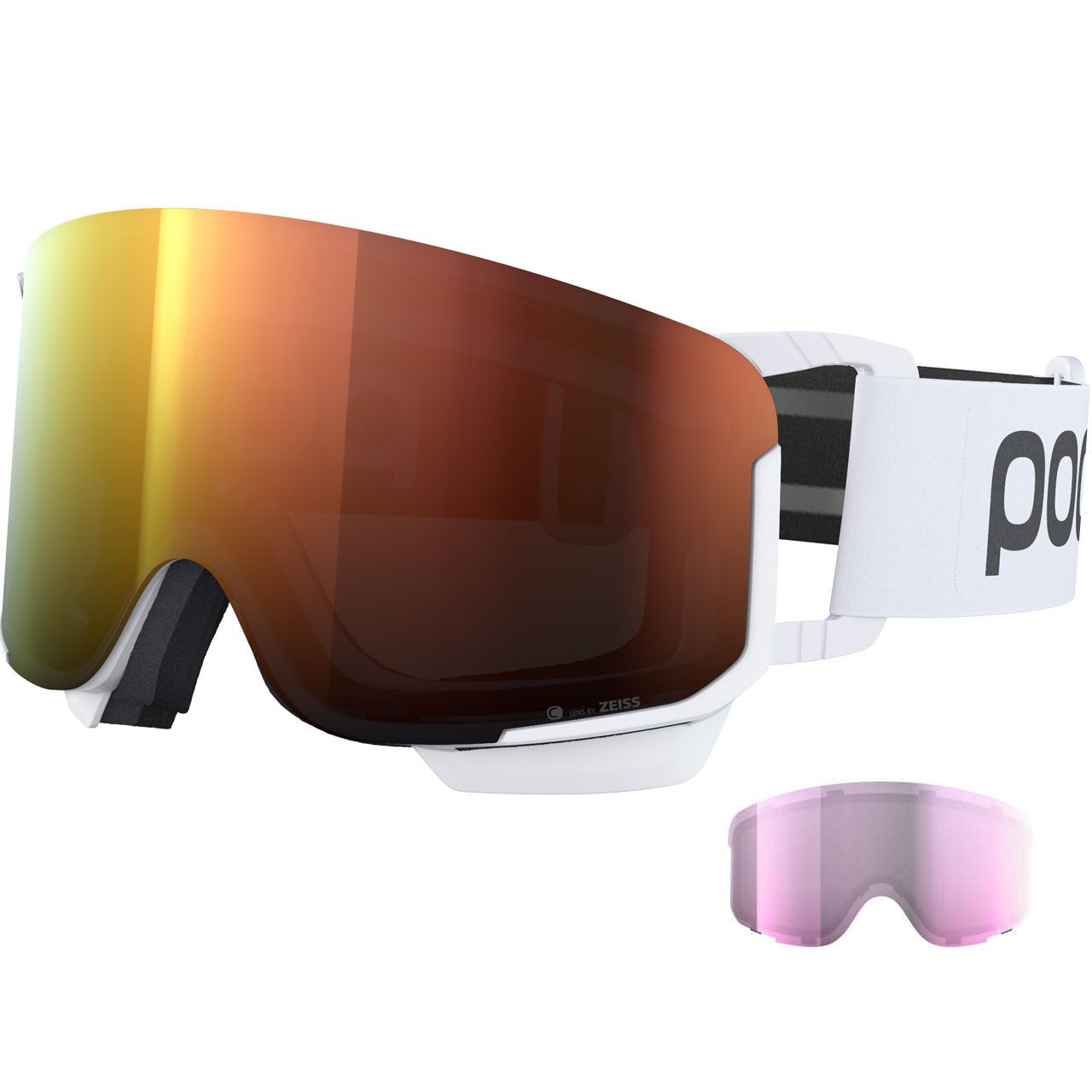 POC Nexal Mid hydrogen white/partly sunny orange   Ersatzscheibe | POC Skibrillen | POC | P | MARKEN | XSPO