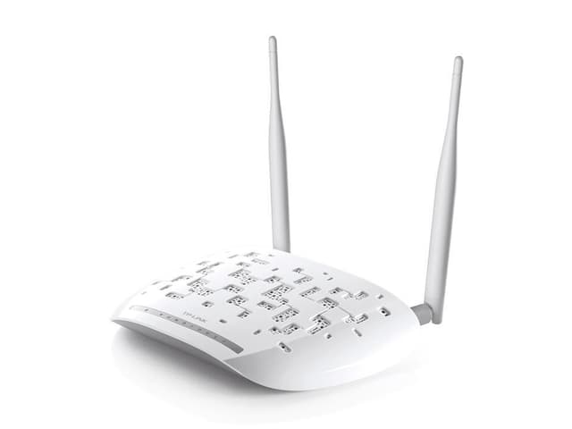 TP-Link TD-W9970 300Mbps trådløs N ADSL2-modemrouter, USB, hvid