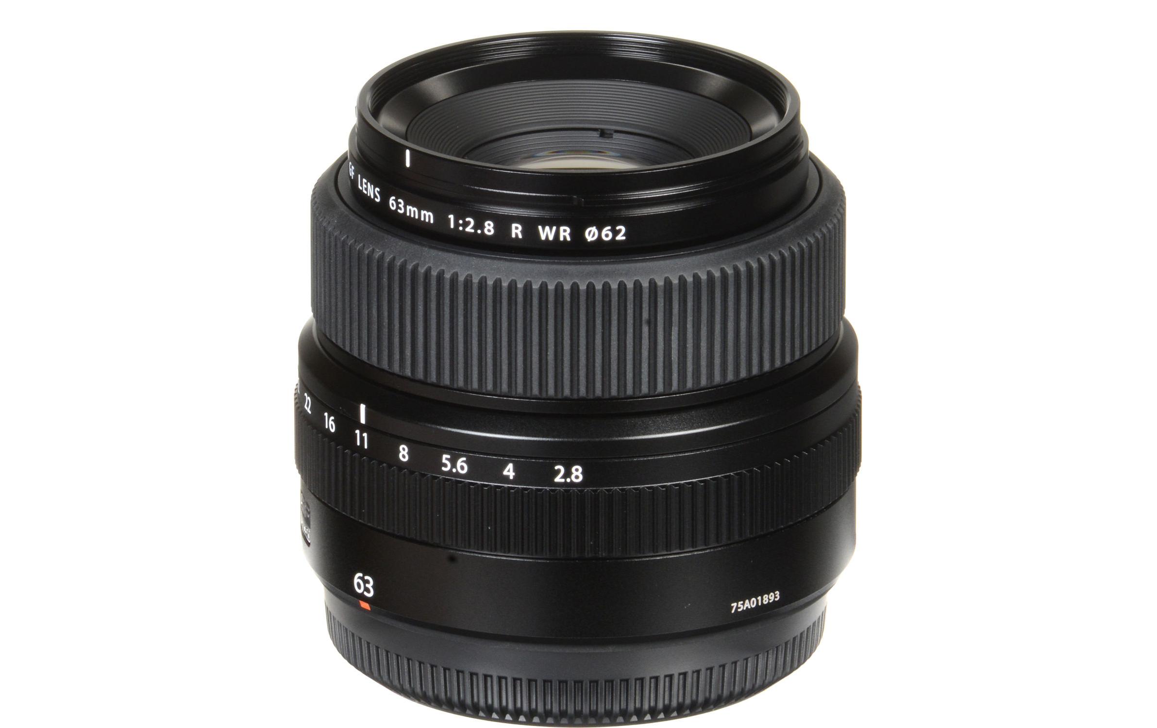 Festbrennweite GF 63mm F/2.8 R WR – Fujifilm G-Mount<br>Standardobjektiv für das GFX-Mittelformatsystem von Fujifilm
