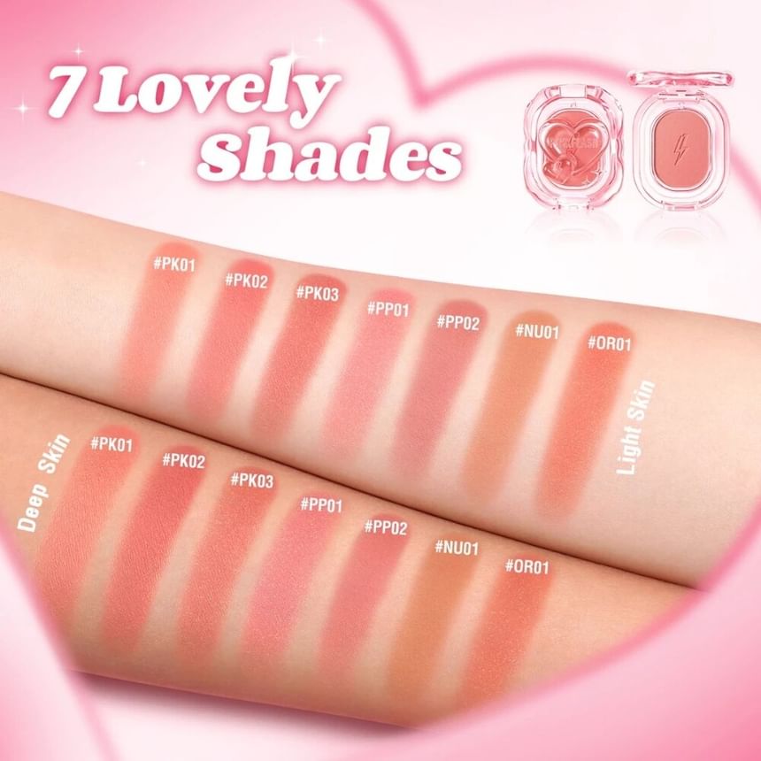 PINKFLASH - Mellow Radiant Blush - 4 kleuren