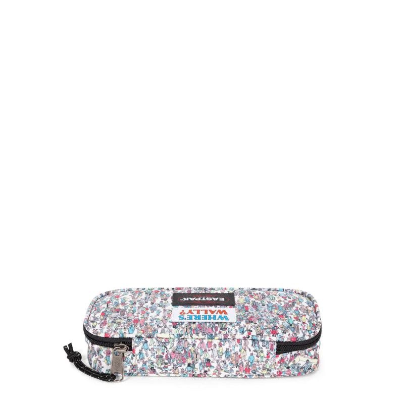 Trousse Oval 22 cm Willy Pattern White