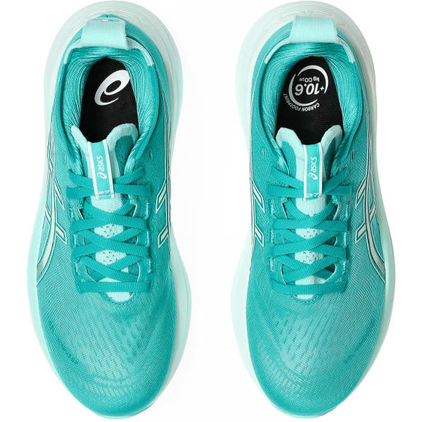Chaussure running ASICS GEL-NIMBUS 27 W WAVE TEAL/ILLUMINATE MINT
