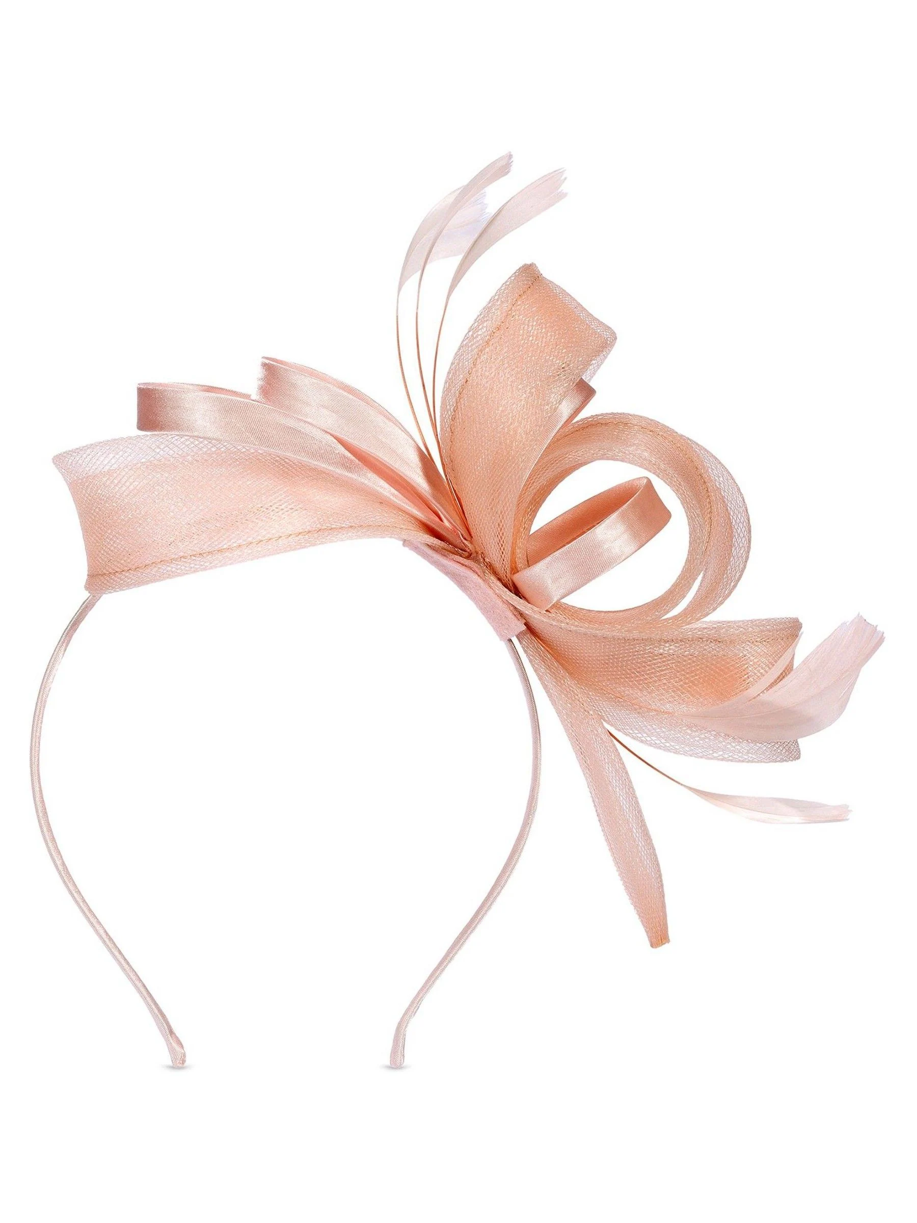 Roze - Jon Richard medium Fascinator hoofdband