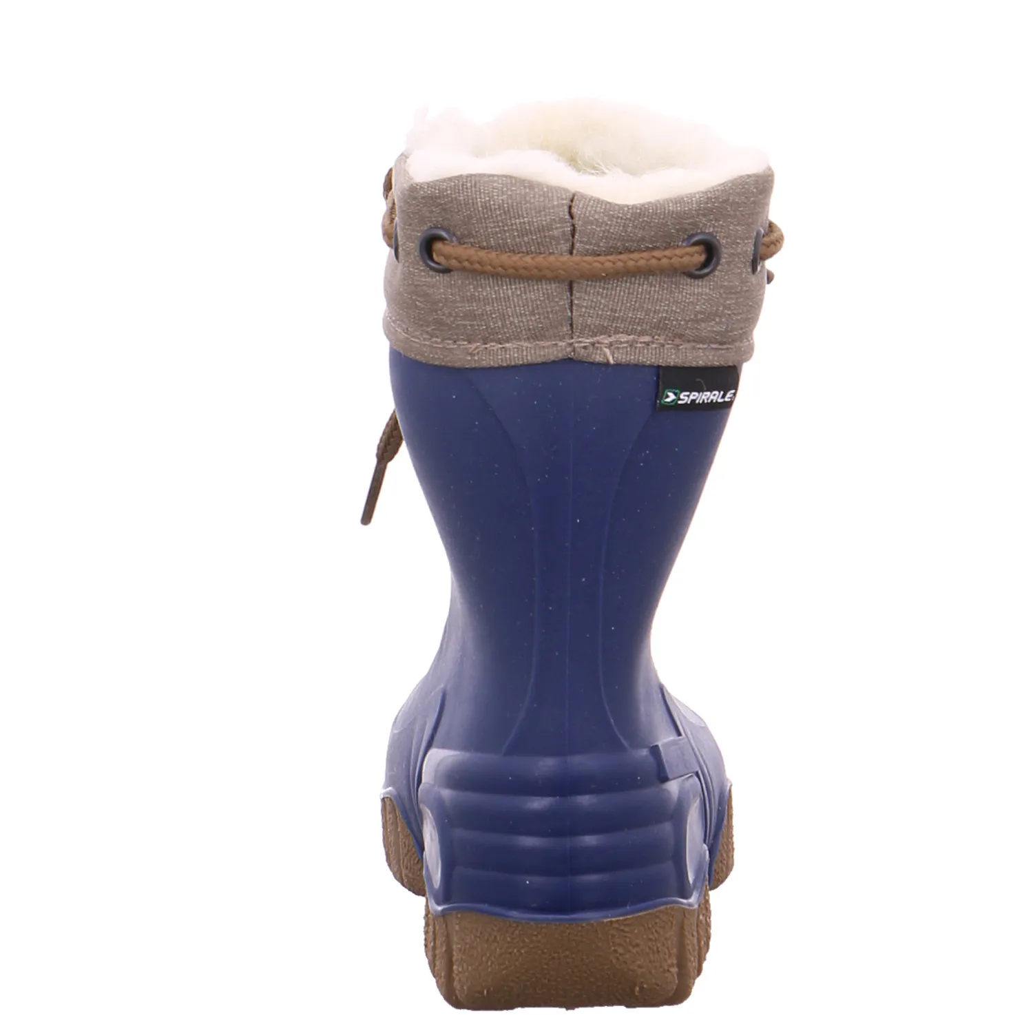SPIRALE Kinder-Gummistiefel Warmfutter Blau Synthetik