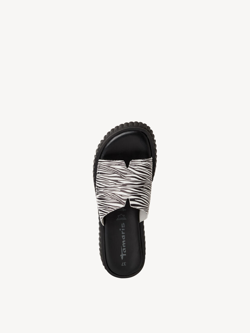Leren Slipper - zwart