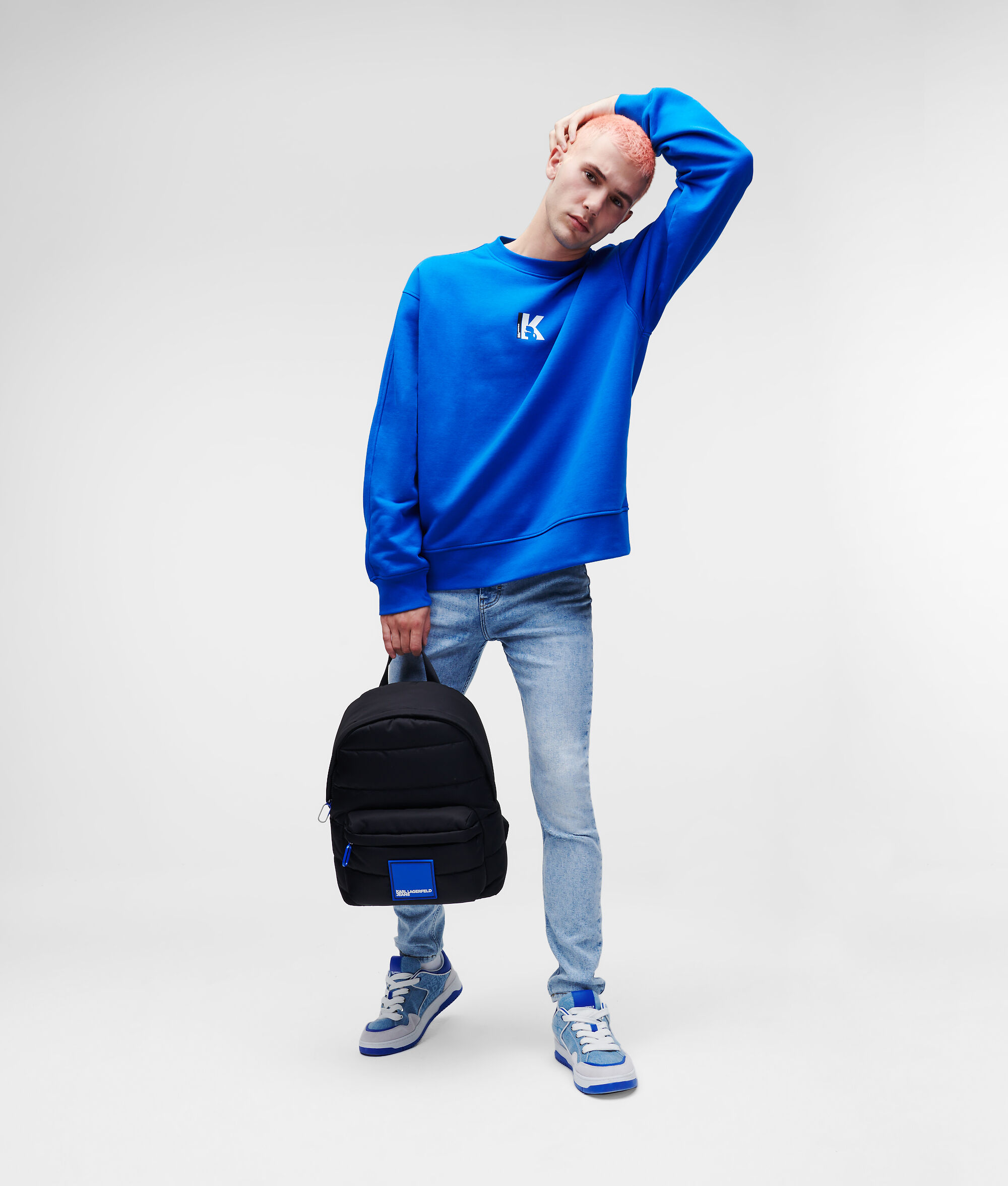 SWEAT-SHIRT À LOGO KLJ K