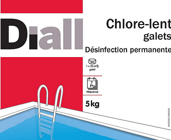Chlore lent galets 5kg