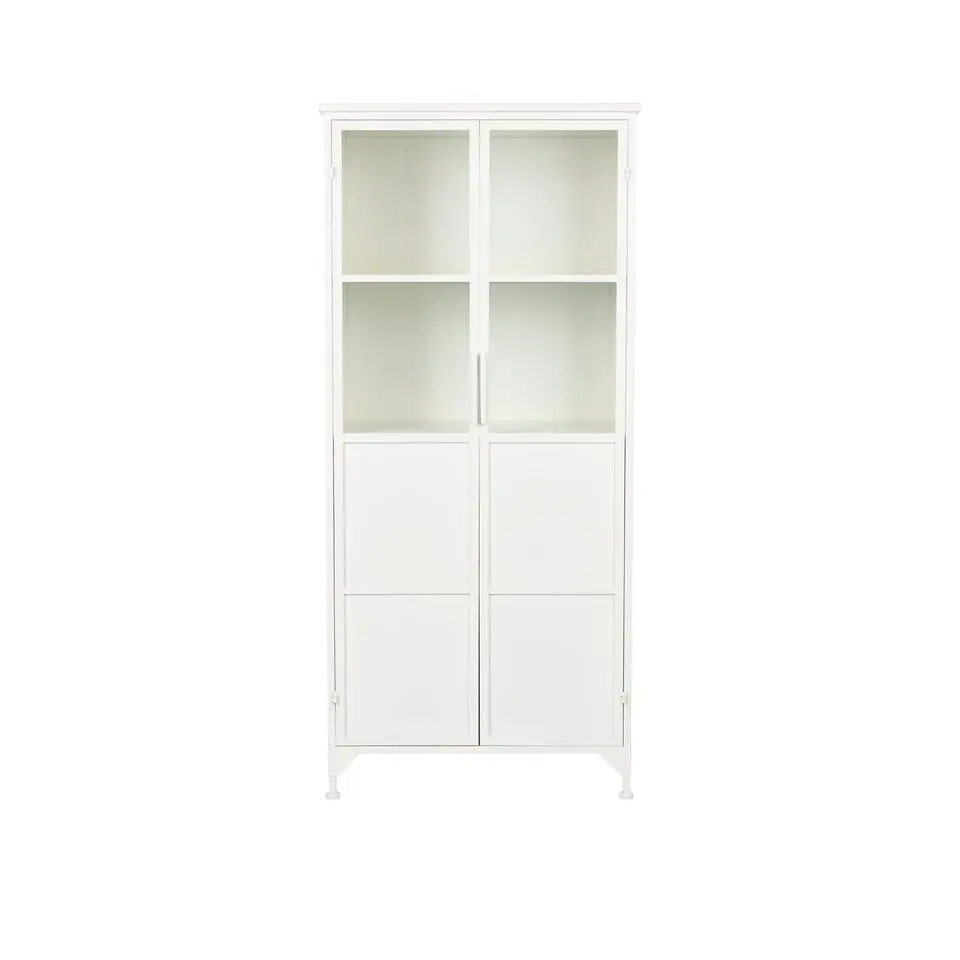 Housecraft Miya Kast/ Opbergkast Hoog Metaal Wit