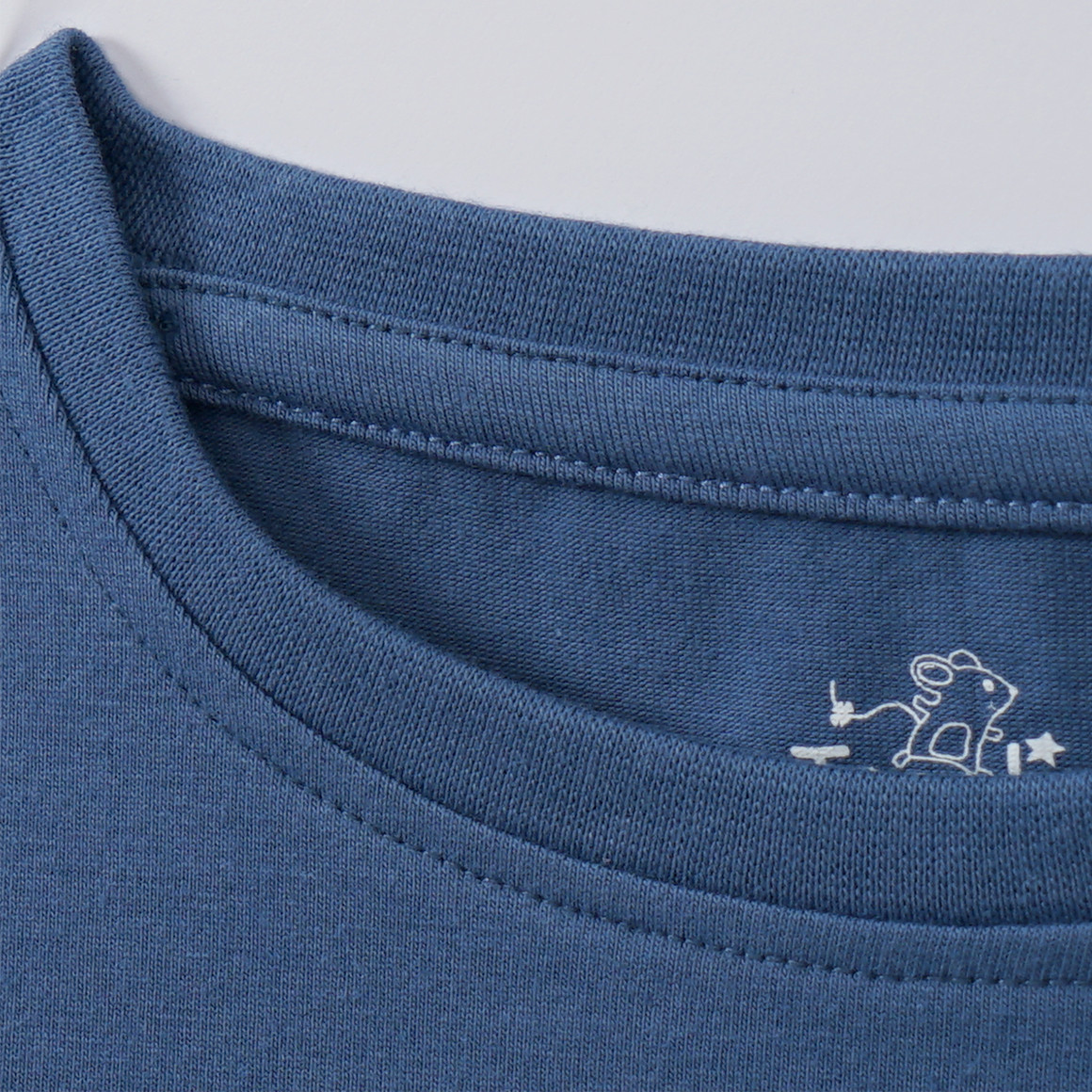 Topolino Jungen Langarmshirt mit Applikation blau