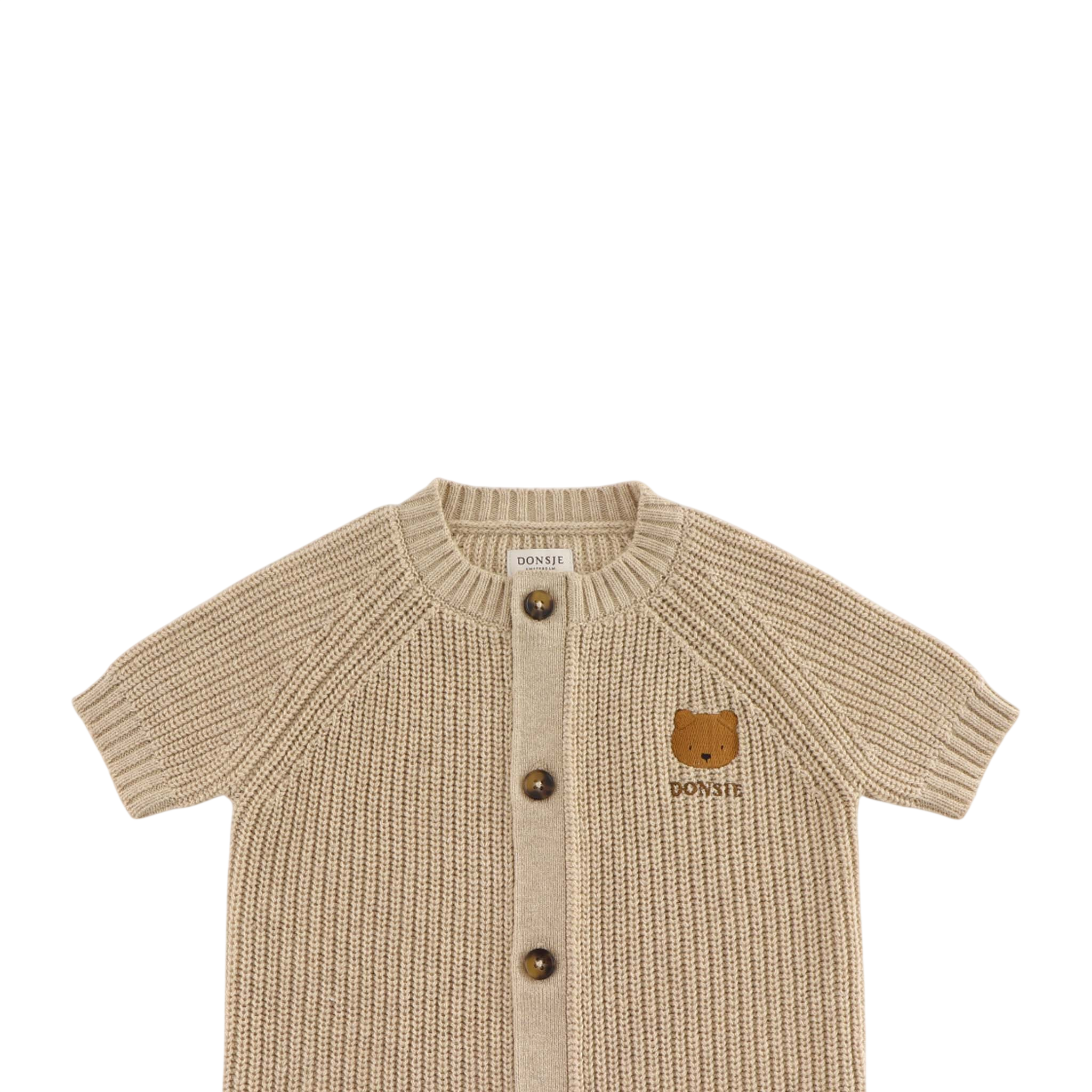 Baby Overall Dantje Bear Milk Chocolate