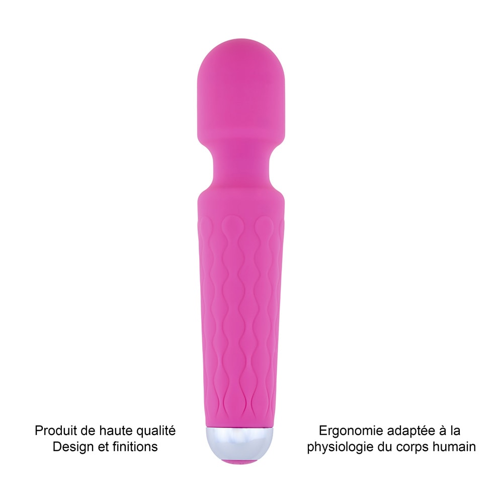 Vibromasseur - Rose - 20 programmes