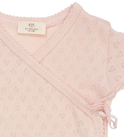 Copenhagen Colors Wickelbody k/æ - Dusty Rose