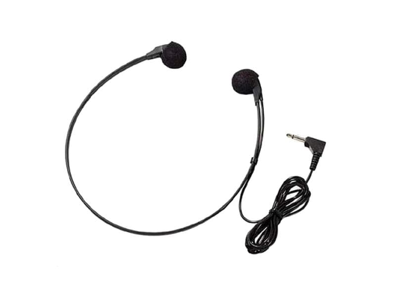 OM System Headset E-103 Leichtes Stereo-Ohrhörer Headset zum Transkribieren