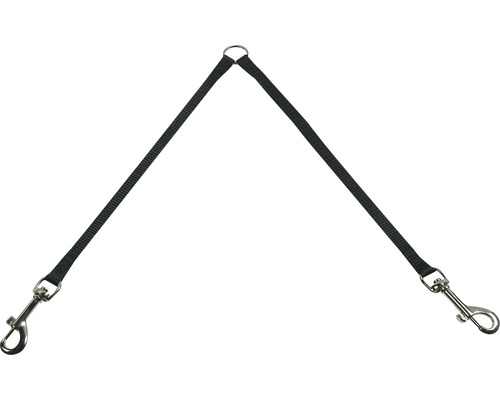 Karlie hondenriem, nylon koppeling, 20 mm, 50 cm, zwart