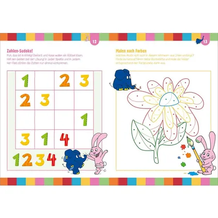 Tessloff Viel Spaß in der Vorschule mit Elefant und Hase