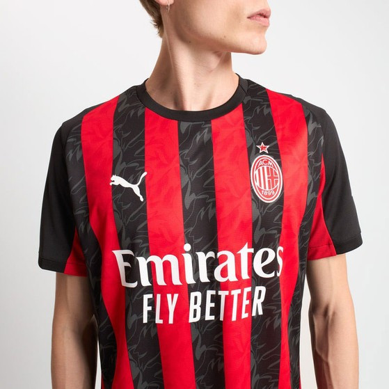 Puma AC Milan Thuis Shirt Rafa Leão 10