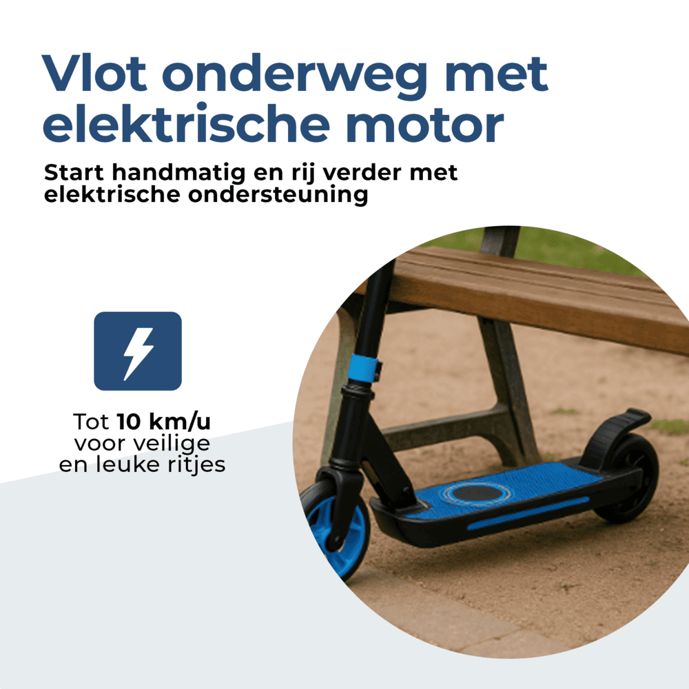 Denver SCK5500B elektrische kinderstep met LED verlichting
