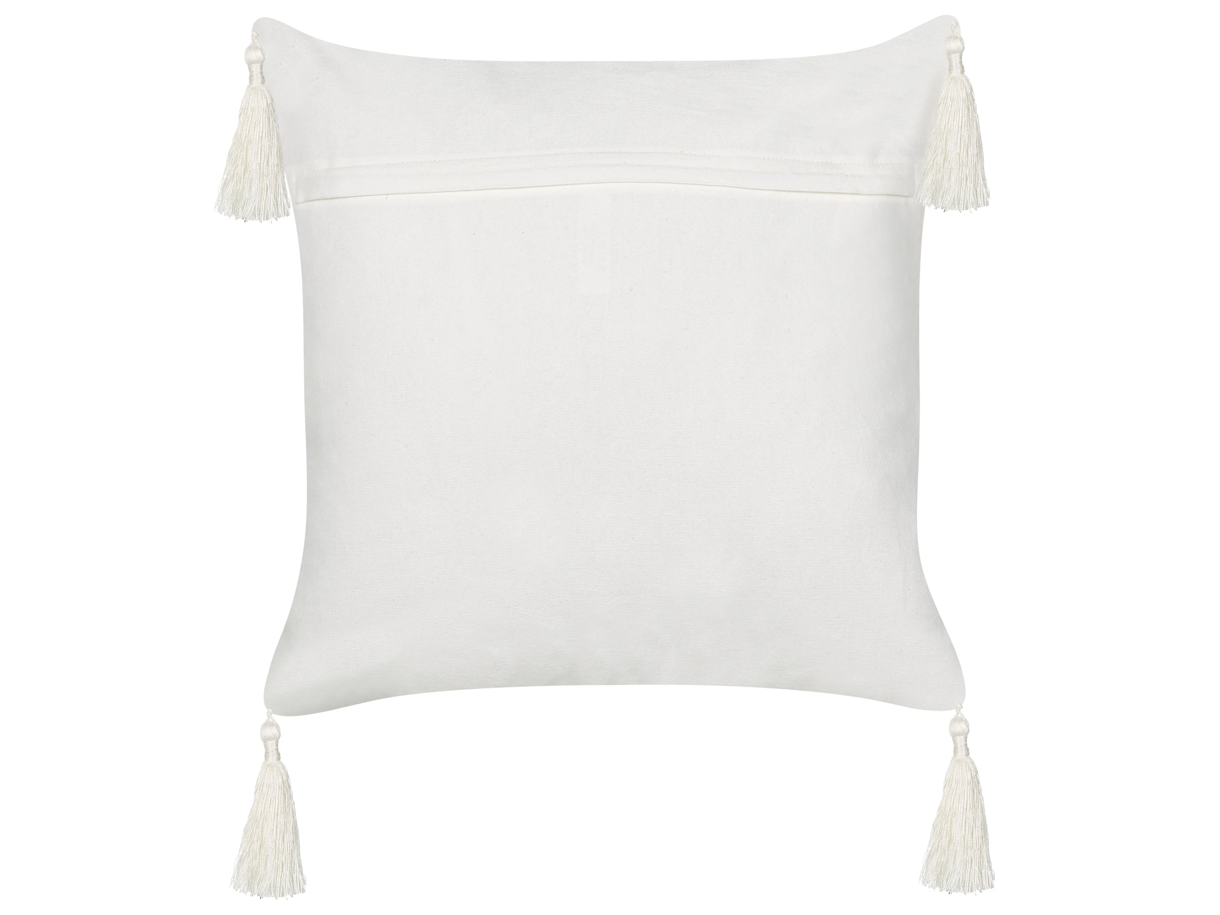 Set van 2 sierkussens MELOBESIA Katoen 45 x 45 cm Meerkleurig bladpatroon