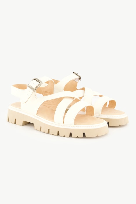 Trekking-Sandalen, Profilsohle, Weite H
