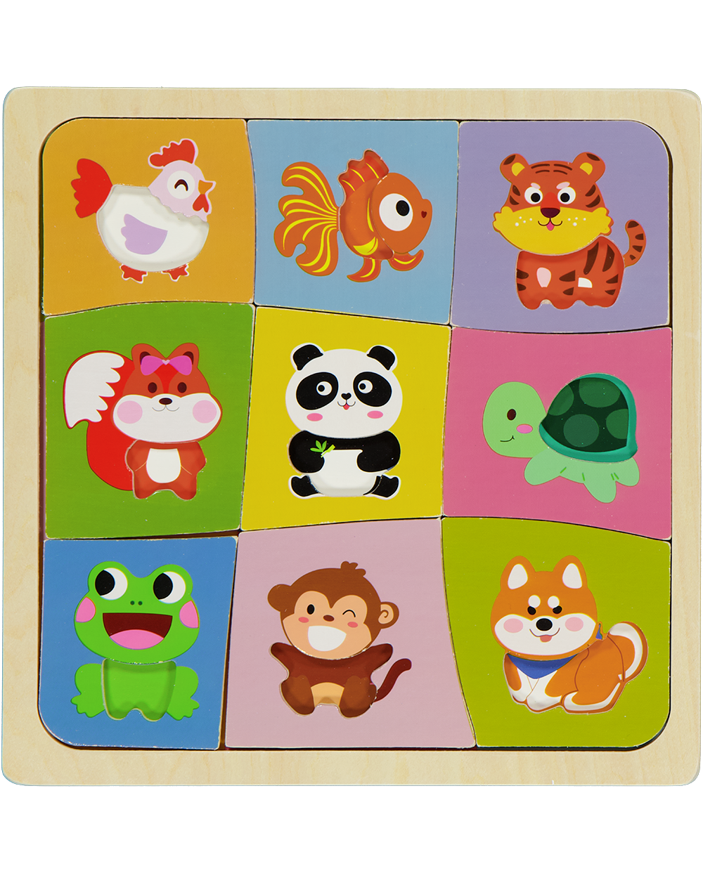 Puzzel - Multi-color